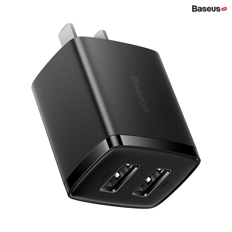 Củ sạc baseus mini 10.5 w cổng usb phù hợp mang đi du lịch cho samsung xiaomi