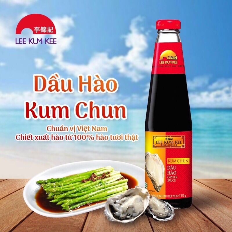 - dầu hào kum chun lkk 510g