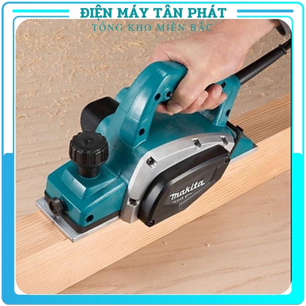 Máy bào cuốn gỗ cầm bằng tay đa năng Makita N1900B mini tặng kèm phụ kiện giá rẻ