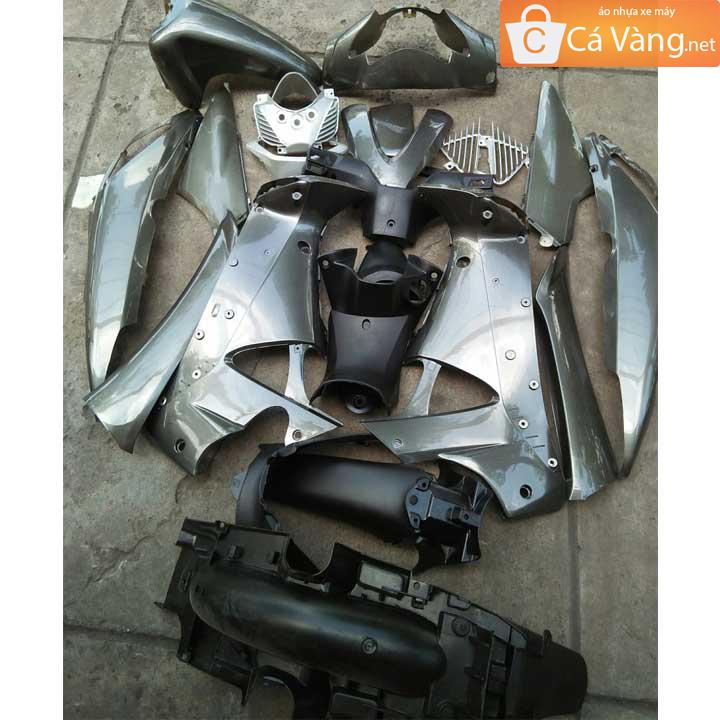 [HCM]Vỏ nhựa xe FUTURE NEO 125- nhựa ABS ghi cao cấp màu XÁM