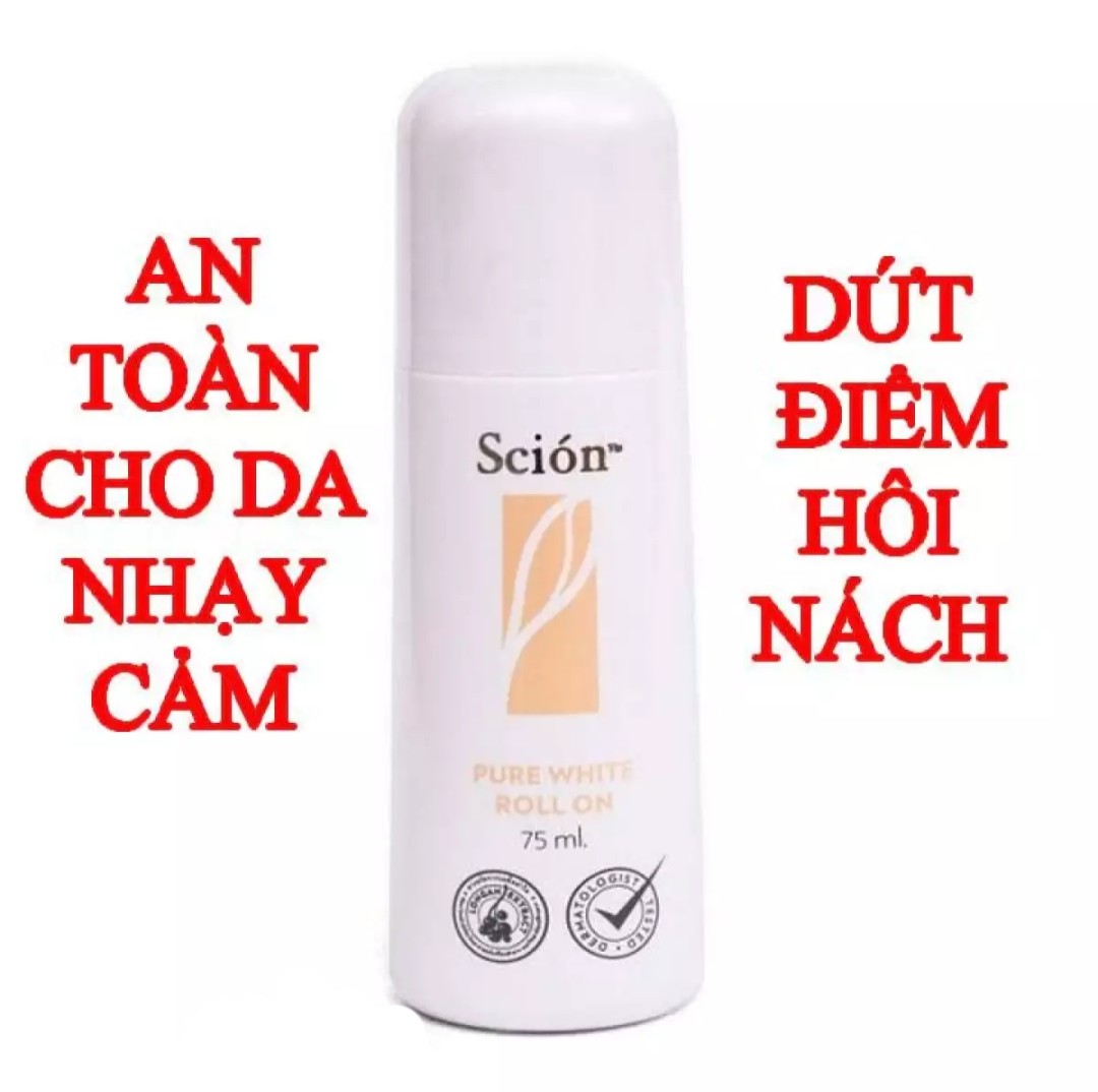 Lăn khử mùi Scion Nuskin 75ml giúp giảm hôi nách hiệu quả
