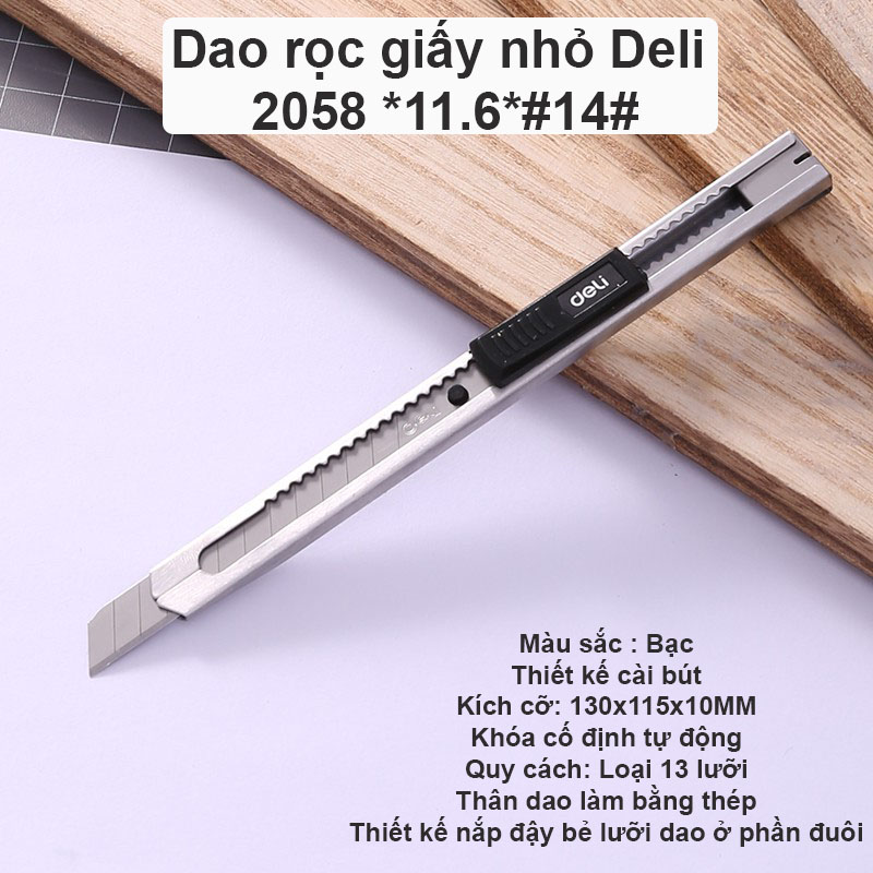 Dao rọc giấy deli sk5 - 2058
