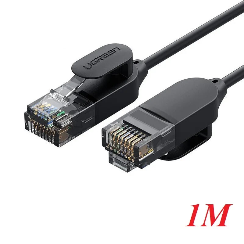 Ugreen 70332 1m cáp mạng cat6a utp od2.8 siêu nhỏ thuần đồng nw122