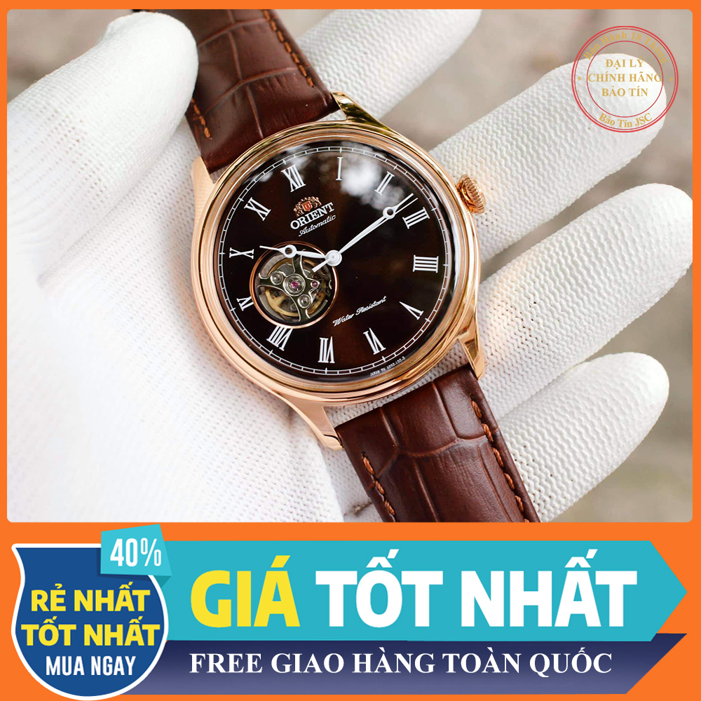 { RẺ VÔ ĐỐI }{ BẢO TÍN ĐỒNG HỒ SHOP SỊN LAZADA } Đồng Hồ Nam Dây Da Orient Caballero Automatic Dây Da Full Box { GIAN BÁN BUÔN ORIENT SK SEIKO PATEK }