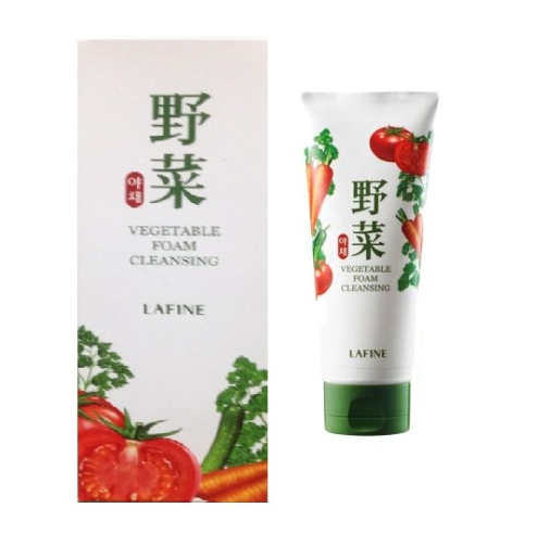 Sữa rửa mặt rau củ quả Lafine Vegetable Foam Cleansing 120ml - Hàn Quốc