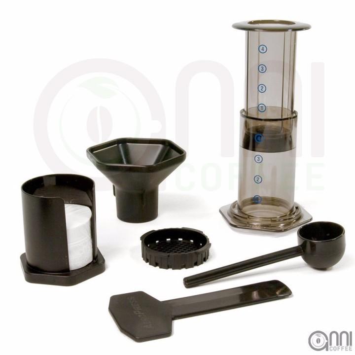 Máy Pha Cà phê Aeropress - Aeropress Coffee maker - Dùng để pha cà phê theo phương pháp Aeropress - Tạo nên ly cà phê thơm ngon tuyệt hảo và độc đáo khi dùng cùng cà phê của Anni Coffee