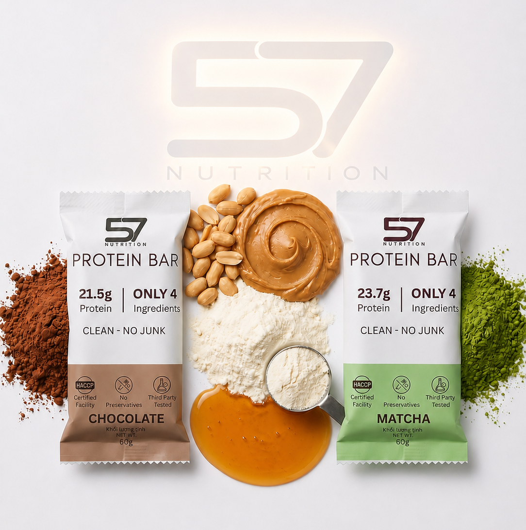 Thanh Protein Bar | 22g PROTEIN | 57 Nutrition