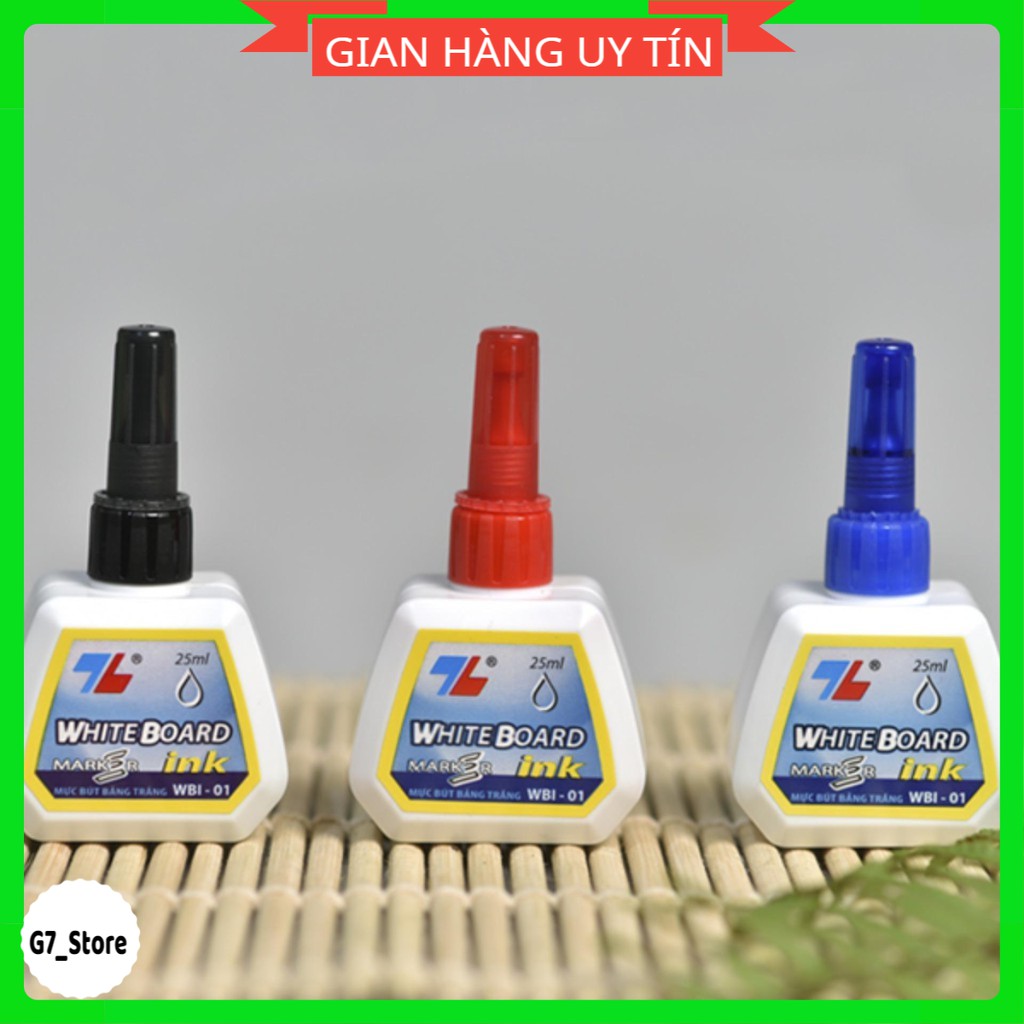 1 lọ mực bút lông bảng,mực bút viết bảng thiên long