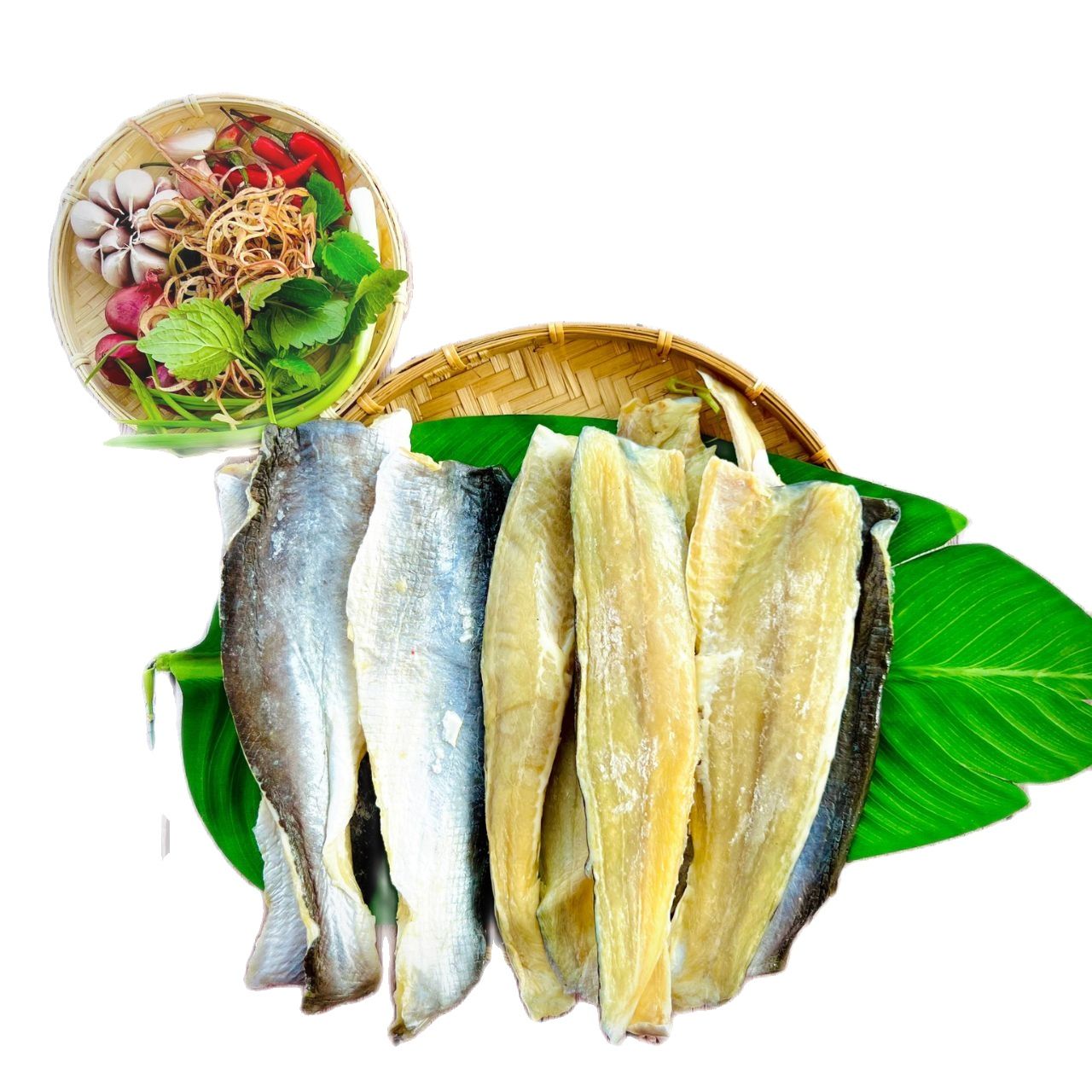 Khô cá dứa 1kg khô cá dứa cọng 3 nắng cá to dày thịt - ship toàn quốc - khô nhà gà