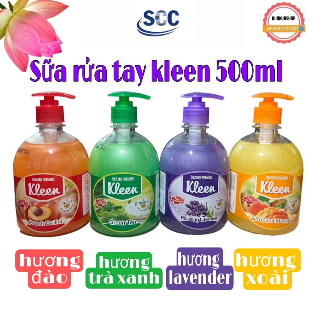 Sữa rữa tay Kleen 500ml