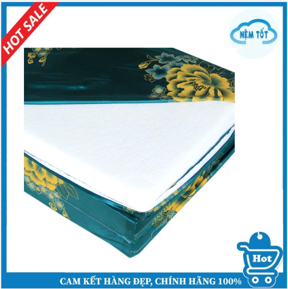 ✅ Nệm bông ép Hàn Quốc gấp 3 dày 3cm, 5cm đủ size, nệm gòn ép Korea mỏng nhẹ giá rẻ, mát lưng
