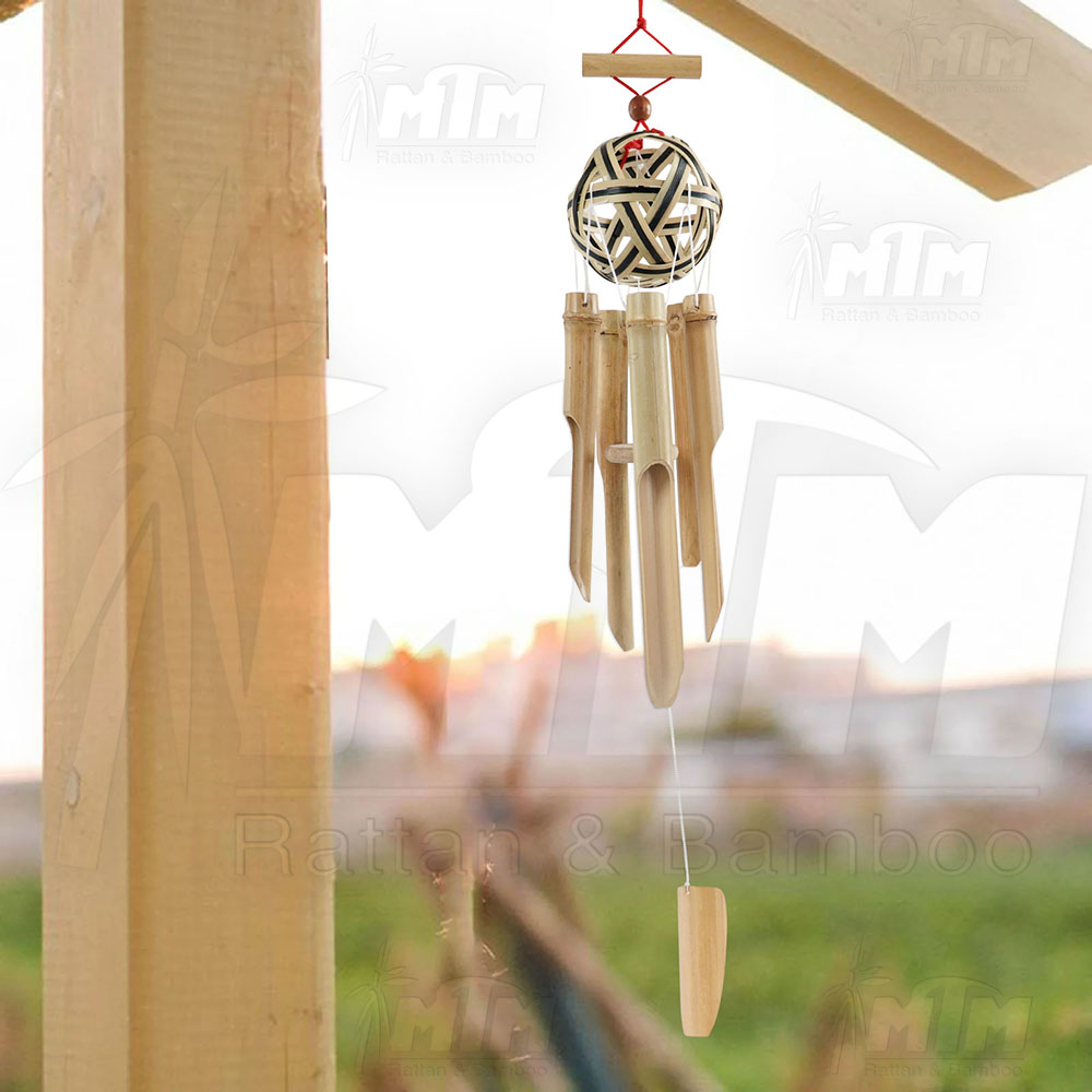 Chuông gió tre chuông gió trúc - Quả Cầu Nhỏ