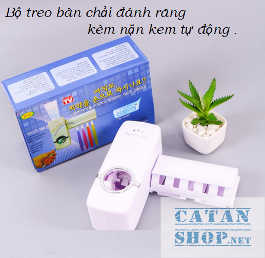 [HCM]DỤNG CỤ LẤY KEM TỰ ĐỘNG KÈM GIÁ ĐỂ BÀN CHẢI ĐÁNH RĂNG Touch me GD345-NK-TouchMe