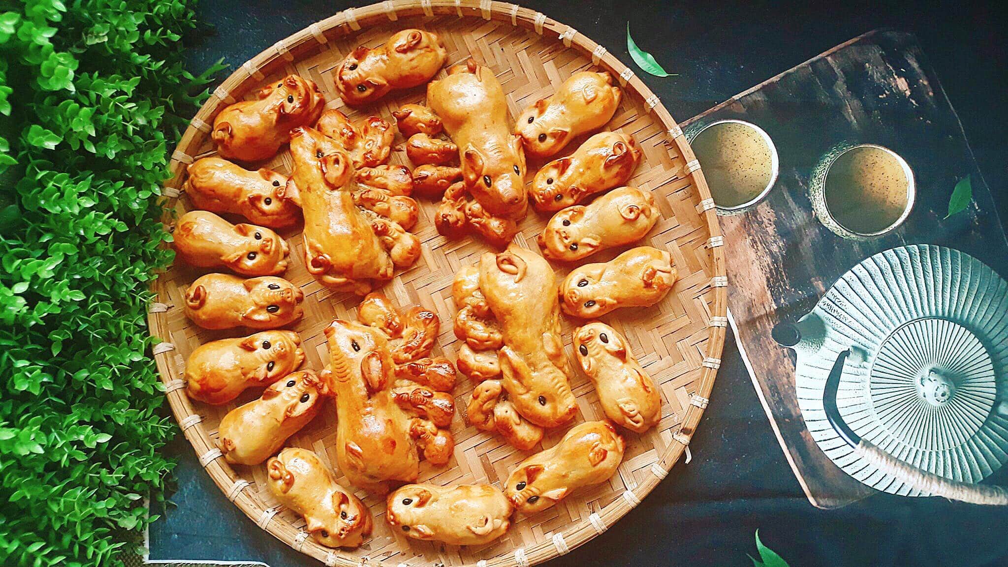 [HCM]BÁNH TRUNG THU KINH ĐÔ THIẾU NHI CÁ VÀNG-HEO VÀNG 120G - TN120