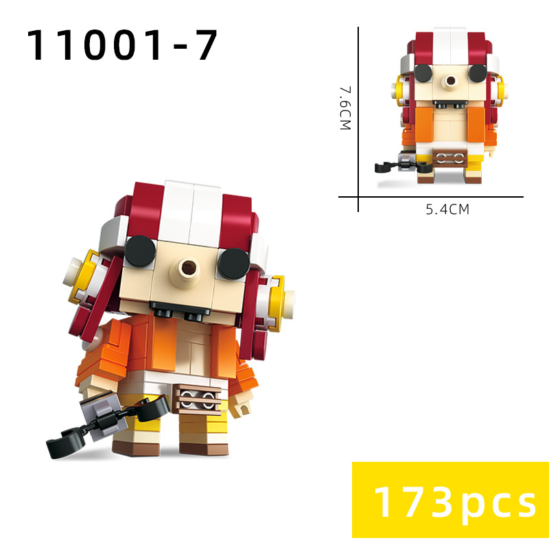 Lego One Piece Mô Hình One Piece Đảo Hải Tặc Các Nhân Vật Luffy Zoro Sanji Robin Chất Liệu Nhựa ABS Cao Cấp annhienstore19