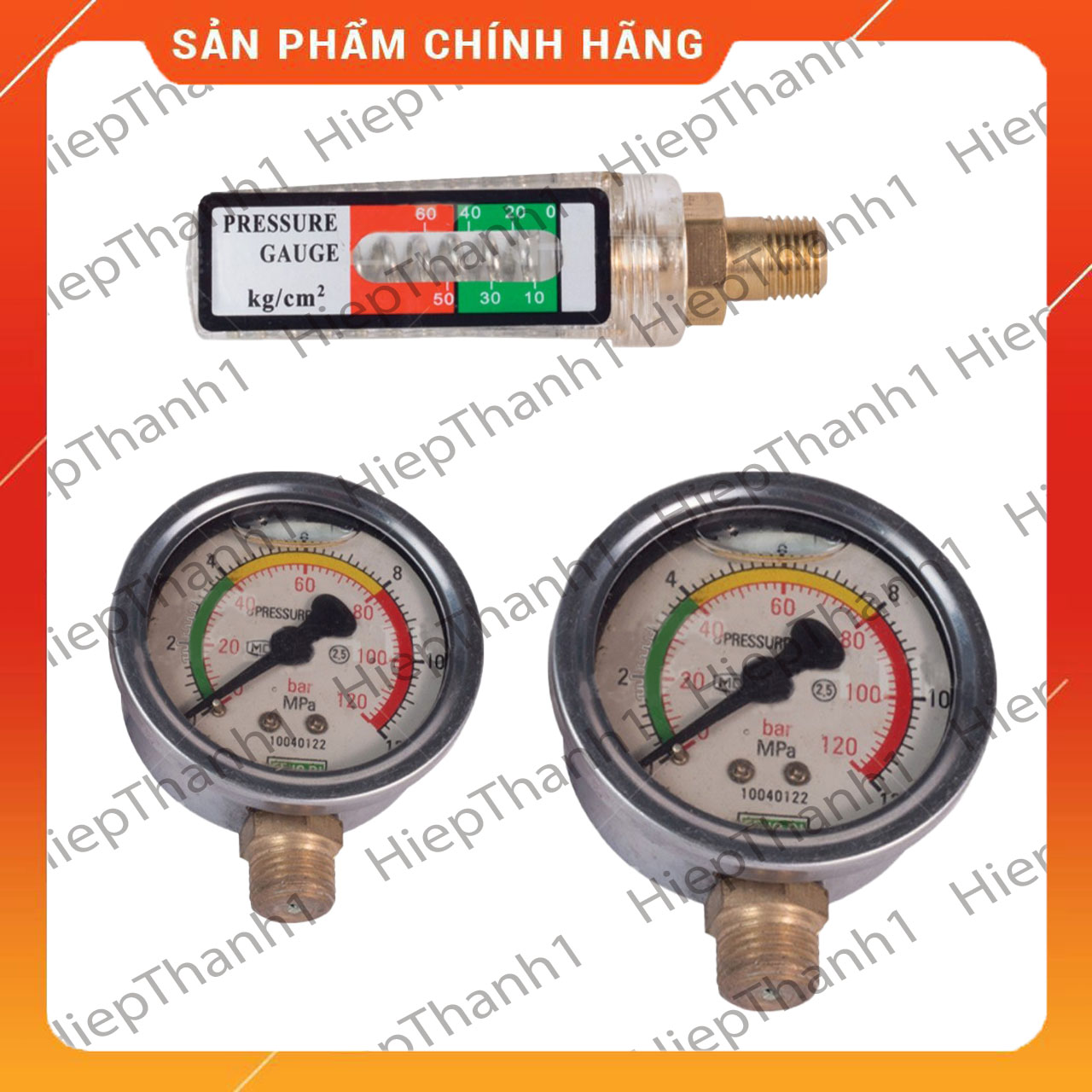 Đồng hồ báo áp lực đầu rửa xe 1hp và 2hp , nongcomyluong-drx