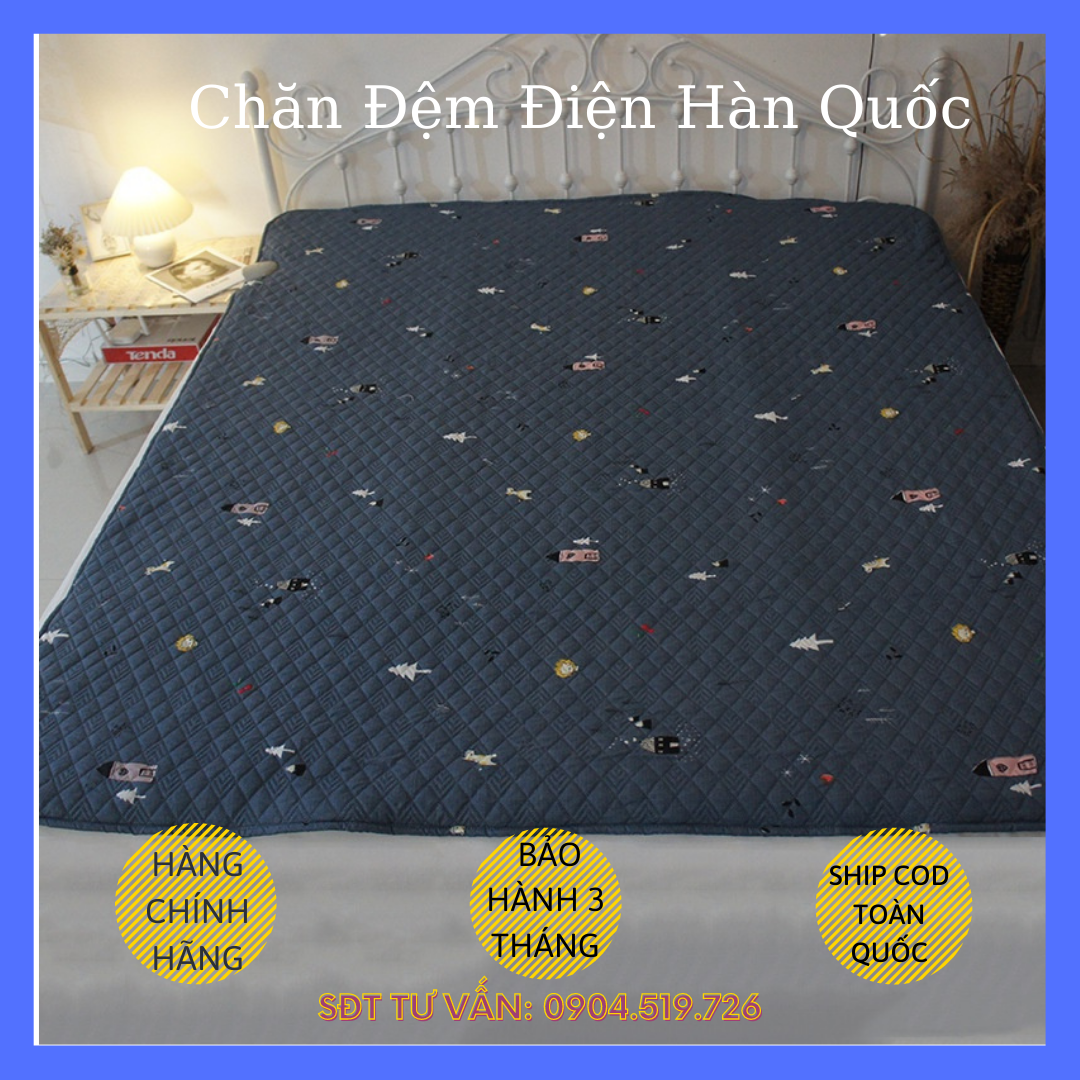 Chăn đệm điện hàn quốc-chăn đệm sưởi ấmnđiều chỉnh nhiệt độ theo ý muốn