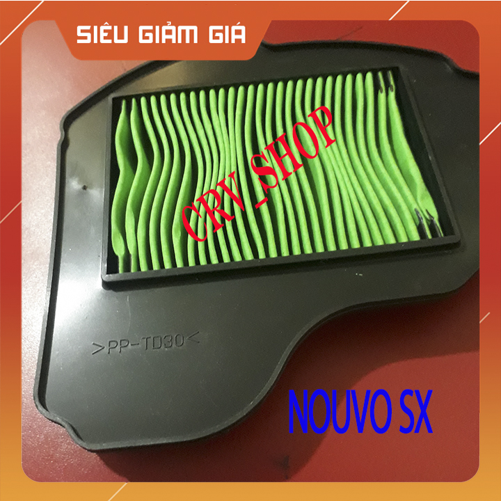 Lọc gió xe máy giúp cải thiện động cơ NOUVO SX