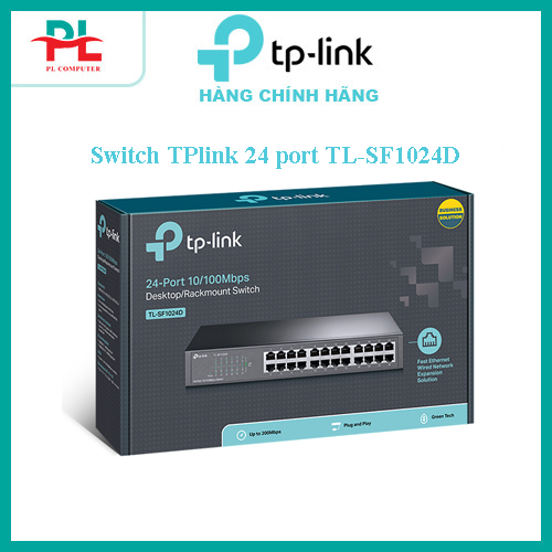 Switch tplink 24 port tl-sf1024d -hàng chính hãng