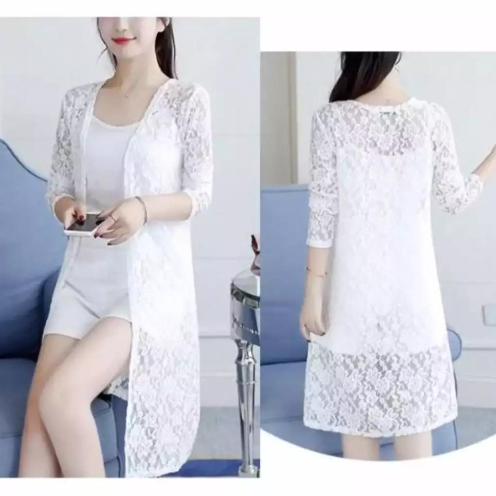 Áo choàng đi biển - Áo choàng tắm - Áo choàng ngủ - Áo choàng ren mỏng - Áo choàng nữ - Áo khoác ren