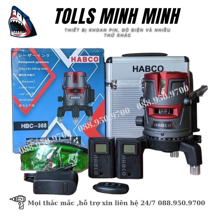 Máy cân bằng laser 5 tia xanh siêu sáng HBCO 368