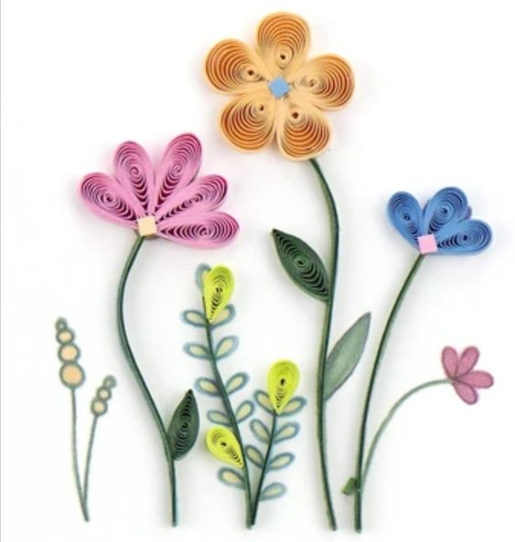 Giấy quilling theo tông màu - Size 3mm và 5mm, dài 39cm - 01túi/màu