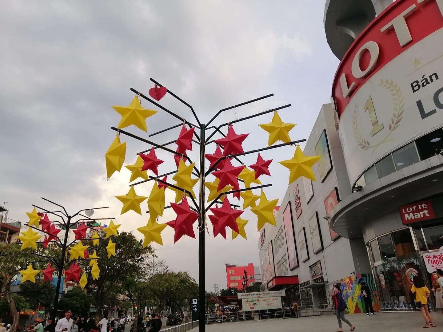 Đèn ngôi sao nhựa-60cm