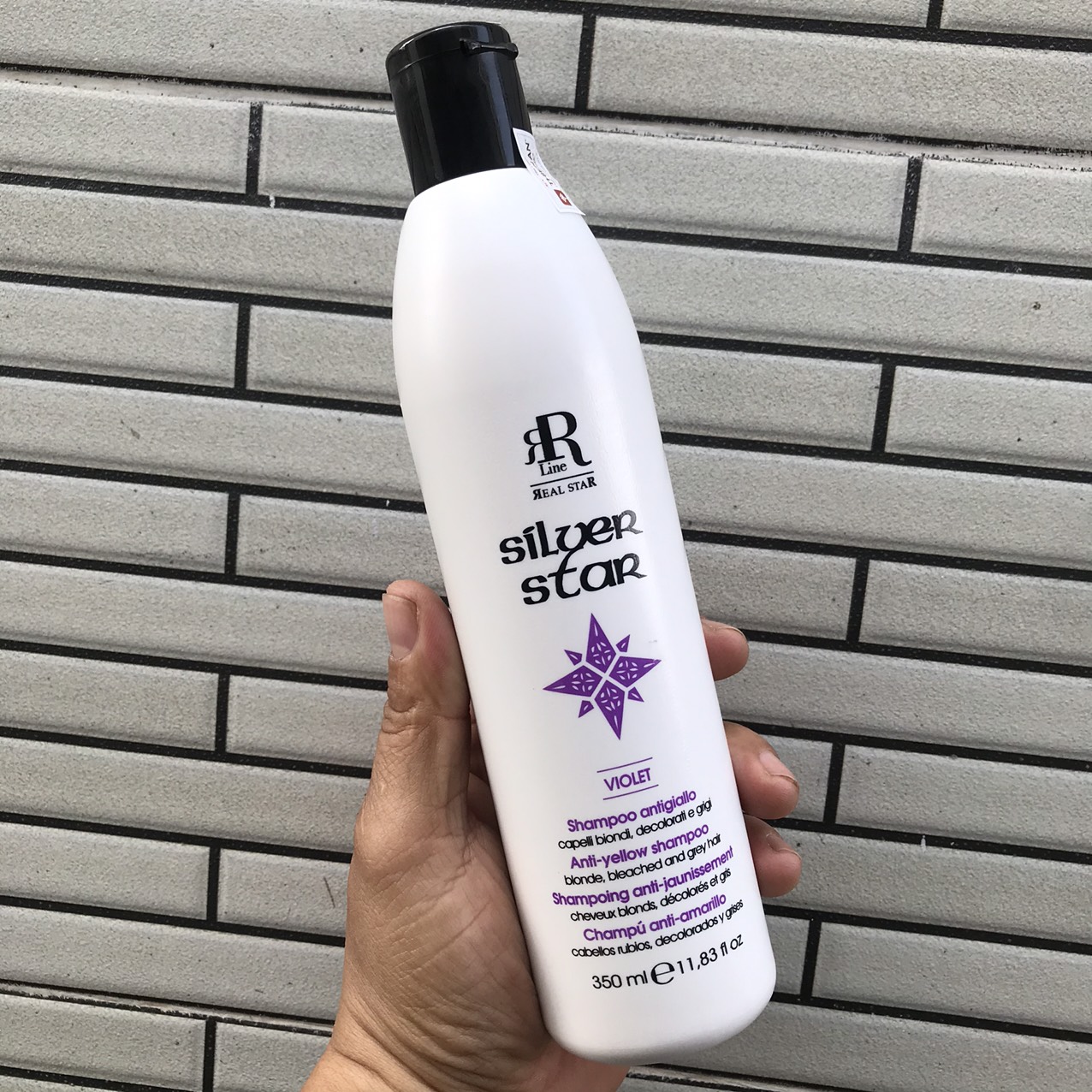 [HCM]DẦU GỘI TÍM THERAPY SILVER SHAMPOO RR LINE STAR 350ML