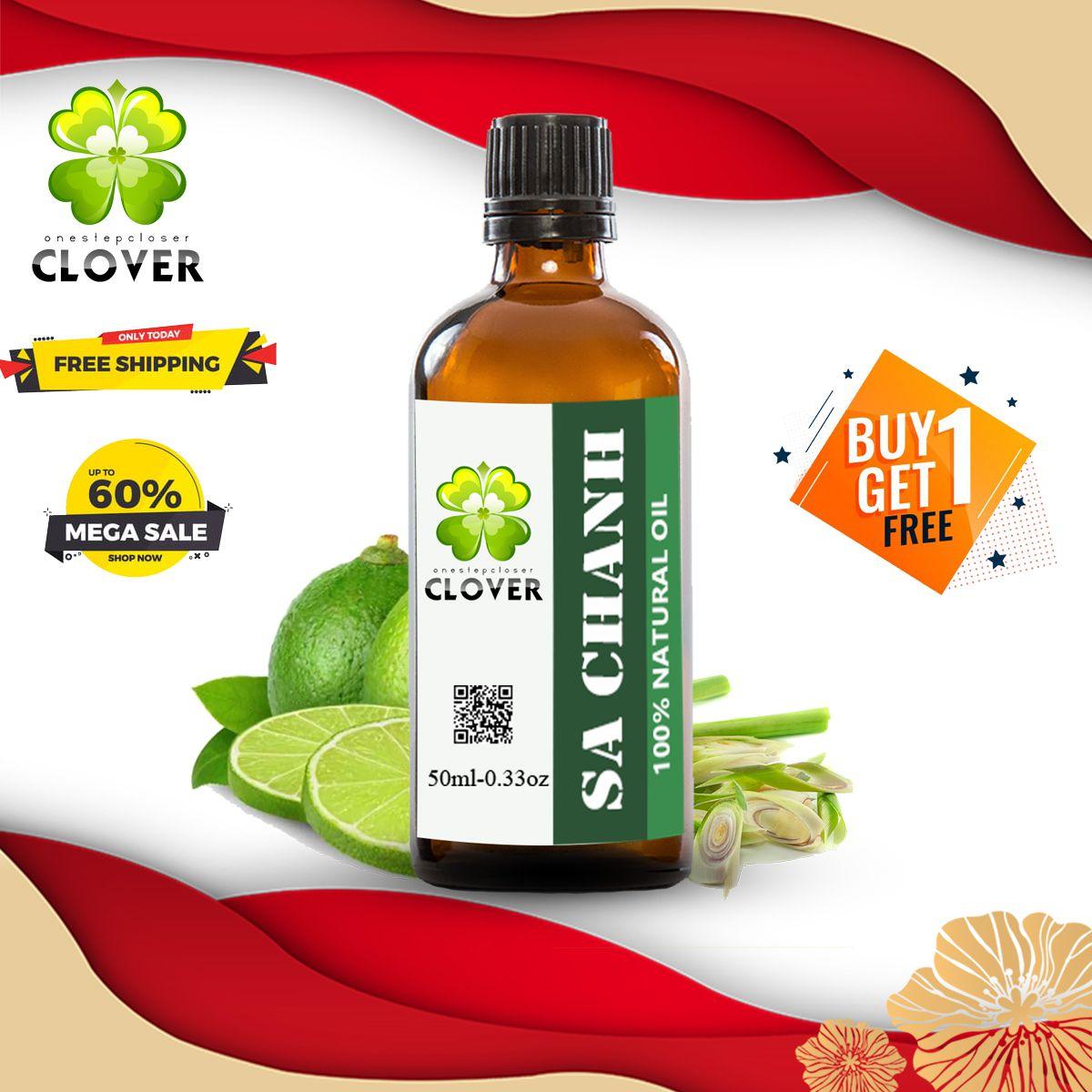 [HCM]Tinh Dầu  50ml Tinh Dầu Lavender Tinh Dầu Hoa Lài Tinh Dầu Quế Tinh Dầu Tràm - Mua 1 tặng 1 chai 10ml