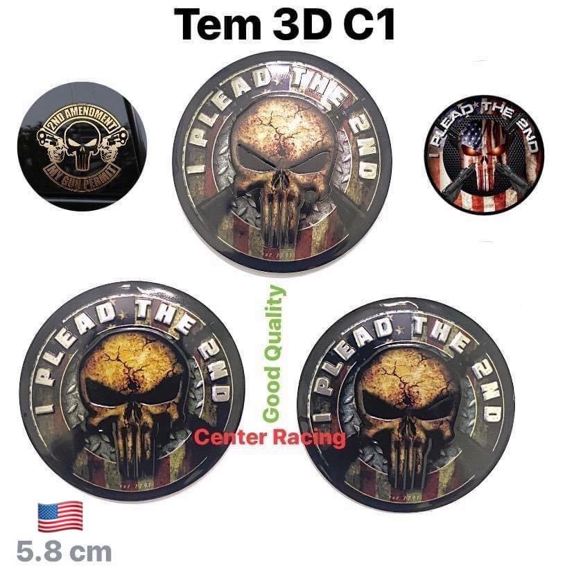 Tem nhôm logo mẫu C1