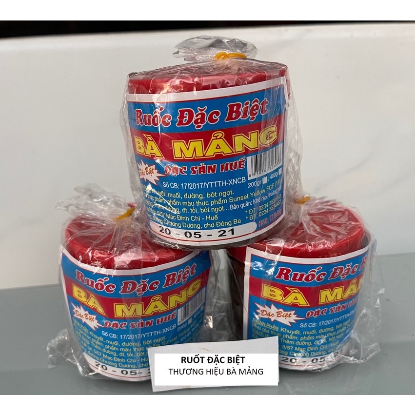 Mắm ruốt huế bà mảng 200gr - loại đặc biệt - hàng chính gốc
