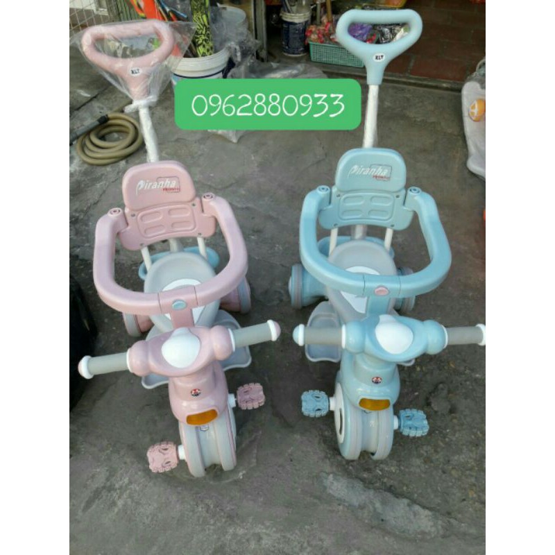 Xe đẩy 3in1 baby kết hợp xe chòi, xe đạp cho be