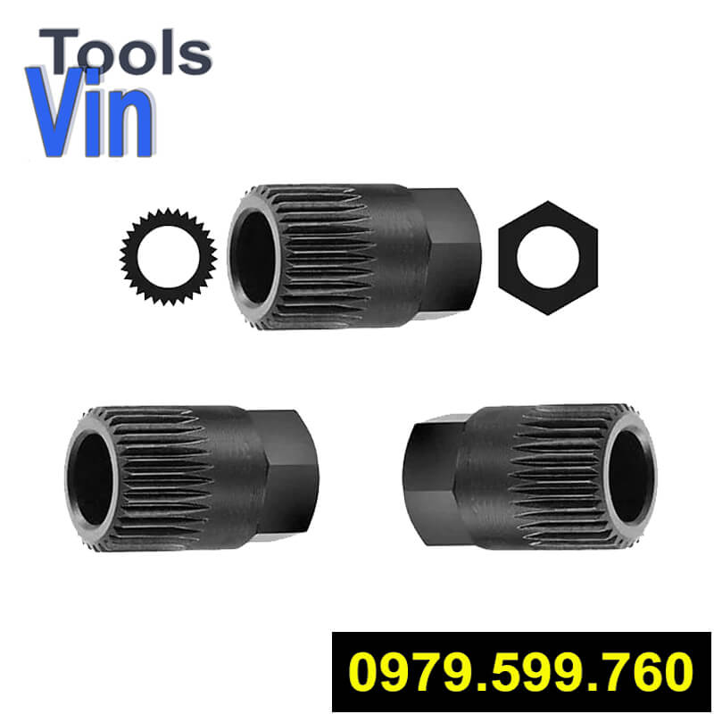 Khẩu tháo puly máy phát