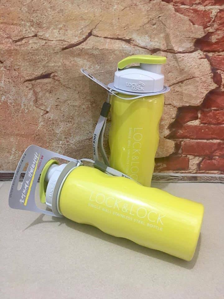 Bình nước thể thao Lock & Lock thép không gỉ 550ml LHC213