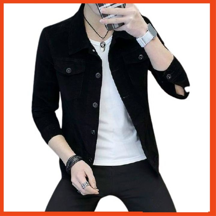 [HCM]ÁO KHOÁC KAKI JEAN NAM NỮ HÀN QUỐC HOT THỜI TRANG CAO CẤP MẪU MỚI HL STORE MS676