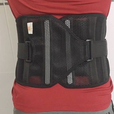 Đai lưng hỗ trợ cột sống Pro Hard Slim hỗ trợ điều trị đau thắc lưng màu đen nhiều size
