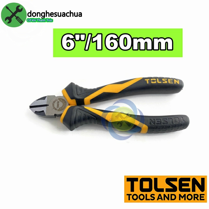 Kìm cắt 6inch tolsen 10018 dài 160mm