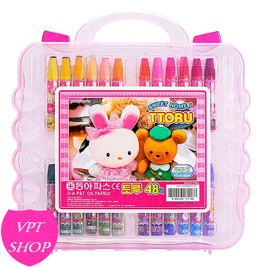 Sáp màu 48 màu hàn quốc