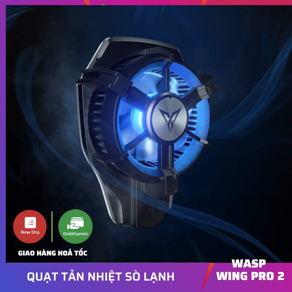 [HCM]Flydigi Wasp Wing Pro 2 | Quạt tản nhiệt sò lạnh dành cho điện thoại siêu lạnh âm tới -3 độ C