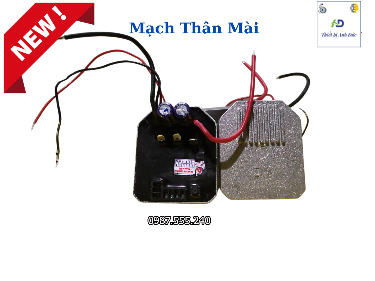 Mạch điều khiển cho máy mài pin không chổi than
