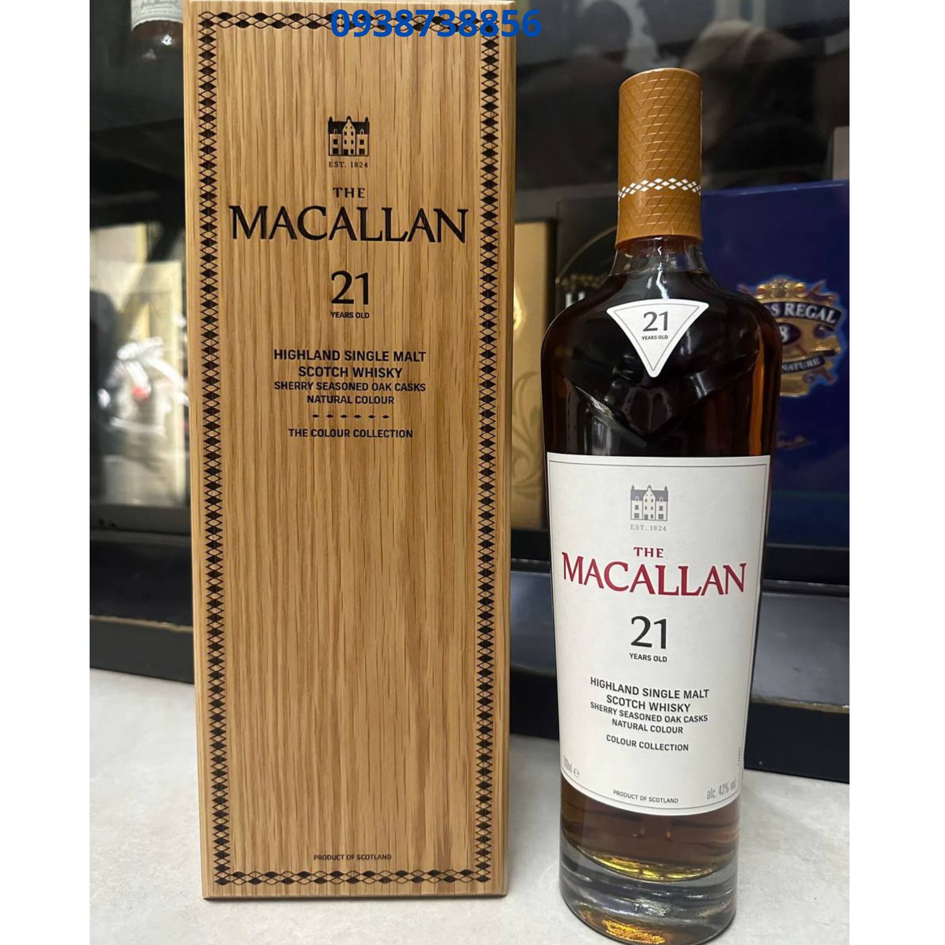 RƯỢU MACALLAN 21 700ml SHERRY SEASON OAK CASK CHẤT LƯỢNG CHÍNH HÃNG 100% TỐT NHẤT GIÁ