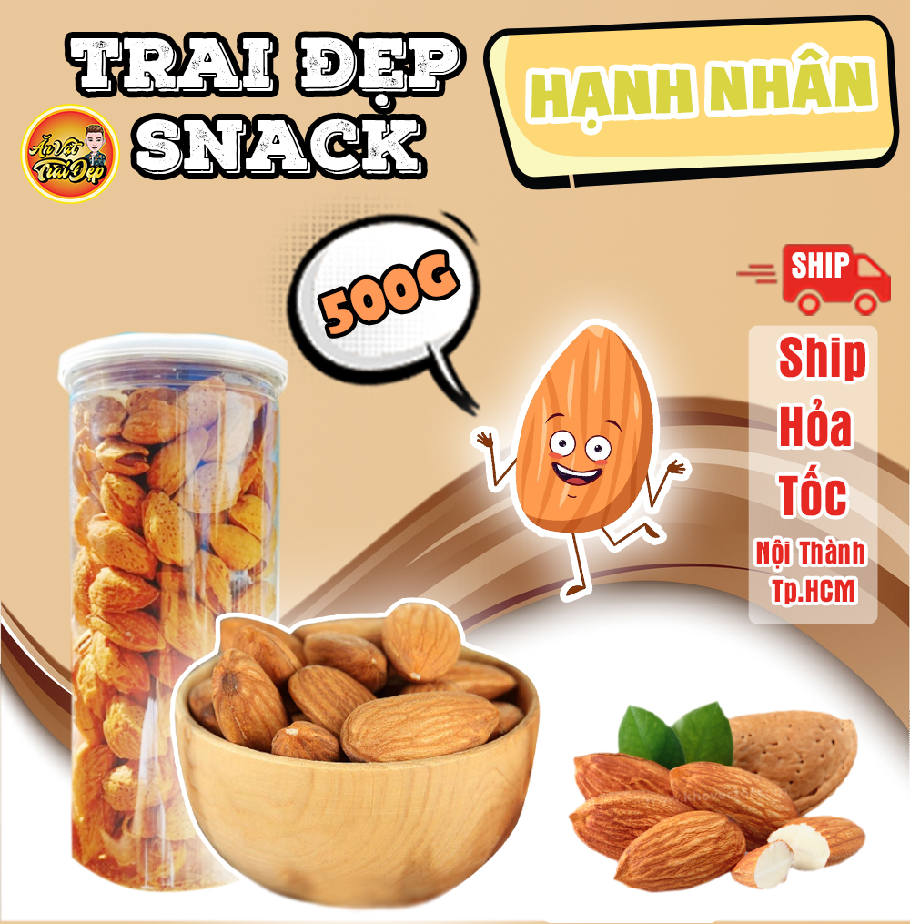 Hạnh Nhân Bơ Trai Đẹp 400G