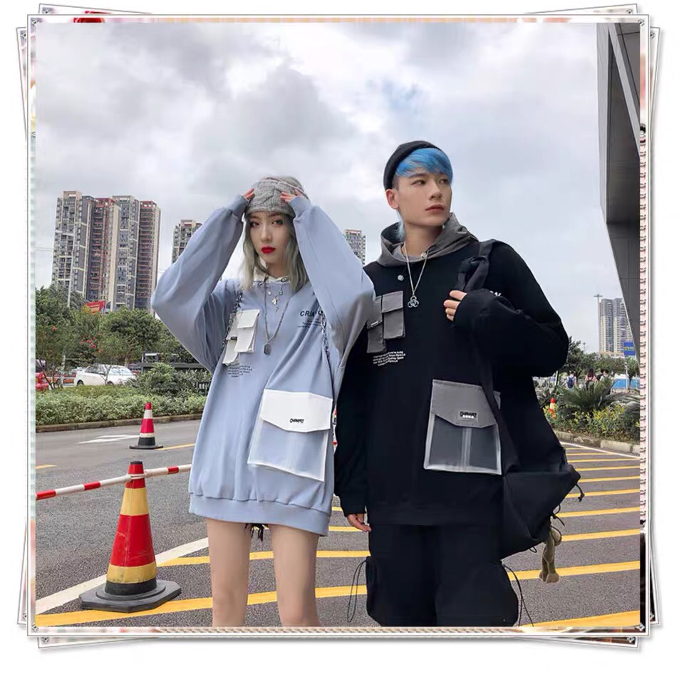 [HCM]Áo hoodie túi trong HHP thời trang cặp đôi nam nữ sành điệu chất liệu nỉ ngoại cao cấp