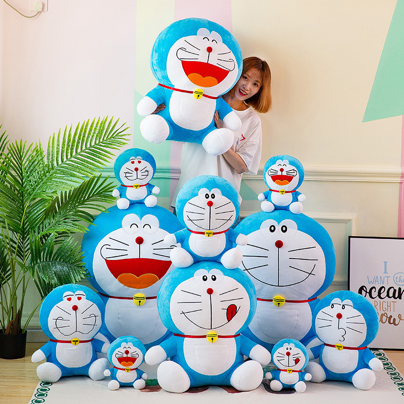 Gấu bông Thú nhồi bông - Doremon Doreamon vui vẻ