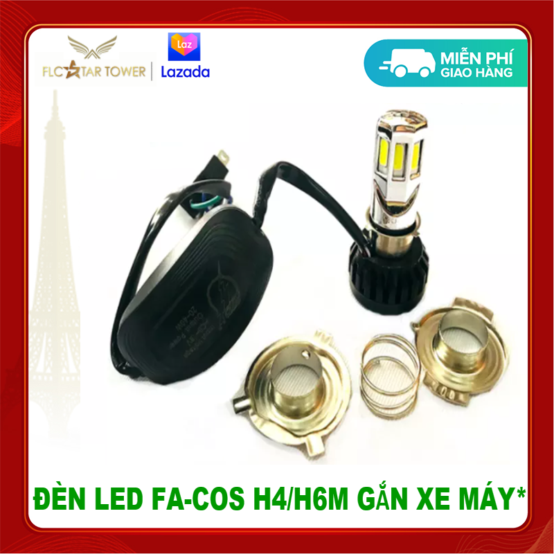 [HCM]Đèn Pha Led 6 Tim Cực Chất Đèn Pha Led 6 Tim Xịn Rtd 35W Đèn Pha Led Siêu Sáng Dành Cho Xe Gắn Máy Có Thể Thay Thế Đèn Xenon Hid Và Đèn Halogen Truyền Thống.