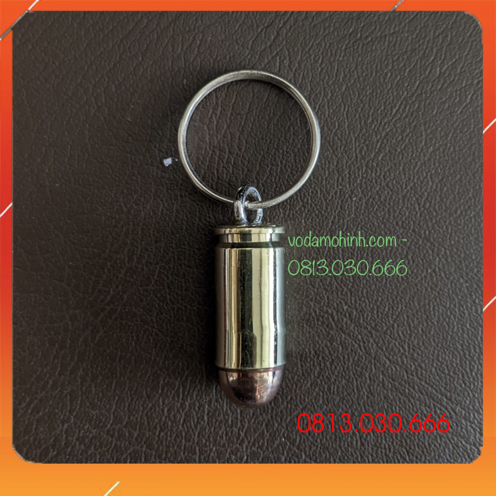 Móc khóa cattut 9mm 1 viên đồng