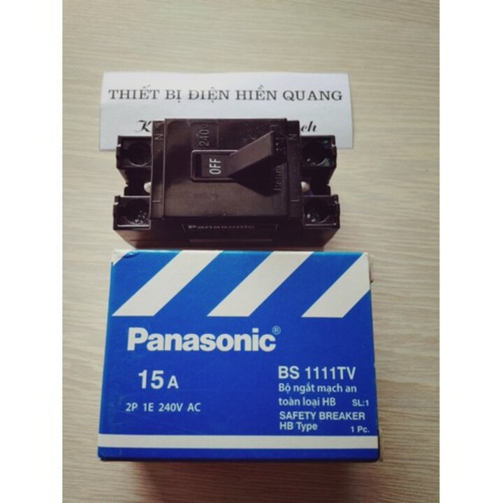 CB Cóc , Cầu dao, Aptomat tự ngắt Panasonic 15A - 40A