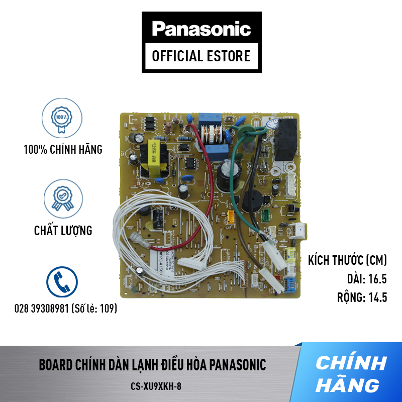 Board điều khiển dàn lạnh điều hòa Panasonic Model CS-XU9XKH-8 - Bo máy lạnh Panasonic Model CS-XU9XKH-8