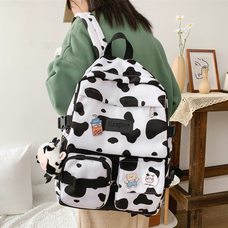 Balo bò sữa thời trang đựng laptop ,cặp sách đi học