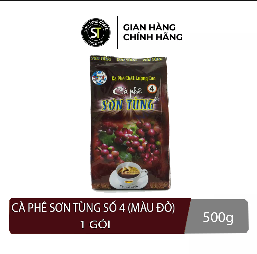 Cà phê sơn tùng số 4 gói 500g